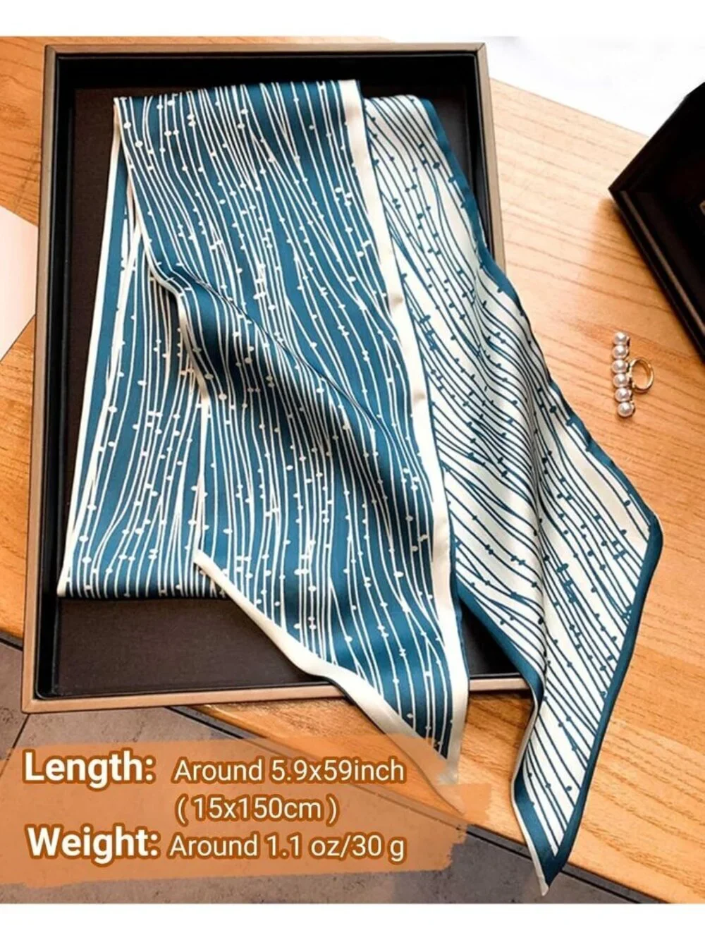 N/A silk scarf